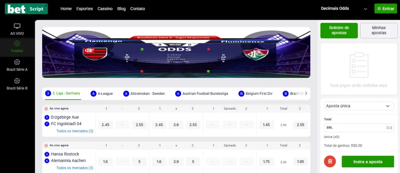 Script Plataforma De Apostas esportivas  Online Pro 2025